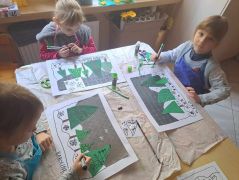 bajkowe zimowe choinki