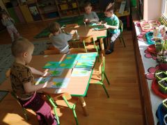 "Cebulka i szczypior"- wystawa prac