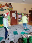 "Gramy w zielone"- przedstawienie w wykonaniu pracowników przedszkola
