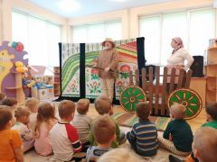 Teatrzyk kukiełkowy "Kukła z wiejskiego podwórka”