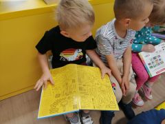 Zajęcia w bibliotece