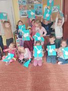 Bociany- praca plastyczna 