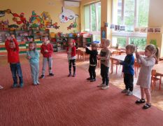 "Arietta dla mamy" - interpretacja ruchowa utworu E. Griega