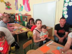 Pociąg po zdrowie - zajęcia dzieci z rodzicami