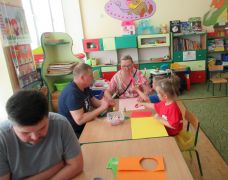 Pociąg po zdrowie - zajęcia dzieci z rodzicami