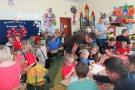 Pociąg po zdrowie - zajęcia dzieci z rodzicami