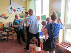 Pociąg po zdrowie - zajęcia dzieci z rodzicami