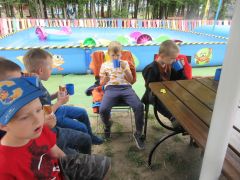 podwieczorek w plenerze