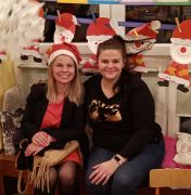 ubieranie choinki z rodzicami