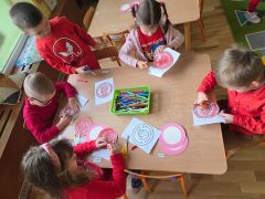 "Stop przemocy"-praca plastyczna