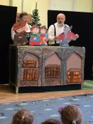 "Bajkowa Szopka" w wykonaniu aktorów teatru "Pod Orzełkiem"
