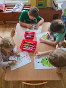 "Choinka"-praca plastyczna