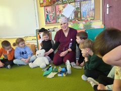 Pielęgniarka w przedszkolu