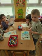 Kim chcę zostać-praca plastyczna