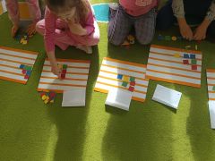 Zabawa matematyczna - porównujemy czy jest tyle samo 