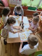 "Pachnące farby"-malowanie przyprawami