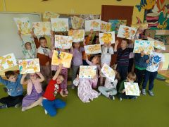 "Pachnące farby"-malowanie przyprawami