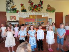 rok w przedszkolu w grupie IV