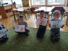 "Kogo kocham, kogo lubię"- rysowanie flamastrami i kredką