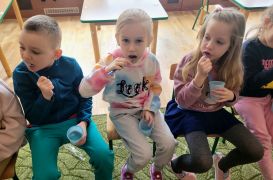 "Dziel się uśmiechem" - zajęcia z higienistką stomatologiczną