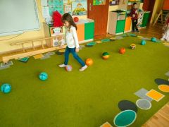 „Piłkowy tor przeszkód” 