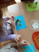 Kompozycje z makaronu