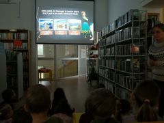 Zajęcia w bibliotece osiedlowej