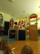 Spektakl 3xkrólewna, 3xsmok w wykonaniu teatru Orzełek