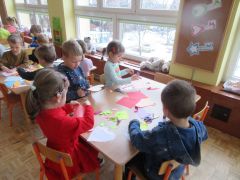 serduszko - wydzieranka