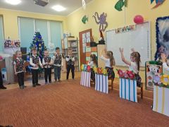 Występ z okazji święta babci i dziadka 