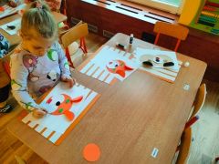 Kotek/piesek z origami