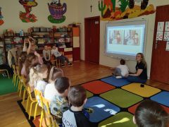 ilustracja do wpisu 
Moje bliskie spotkanie z wodą - warsztaty z udziałem pracowników Zarządu Gospodarki Wodnej