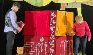 "Kolorowe wiersze"-przedstawienie w wykonaniu Teatru CoNieco